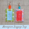 Monogram Luggage Tags