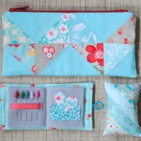 Pouch Needlebook and Pincushion