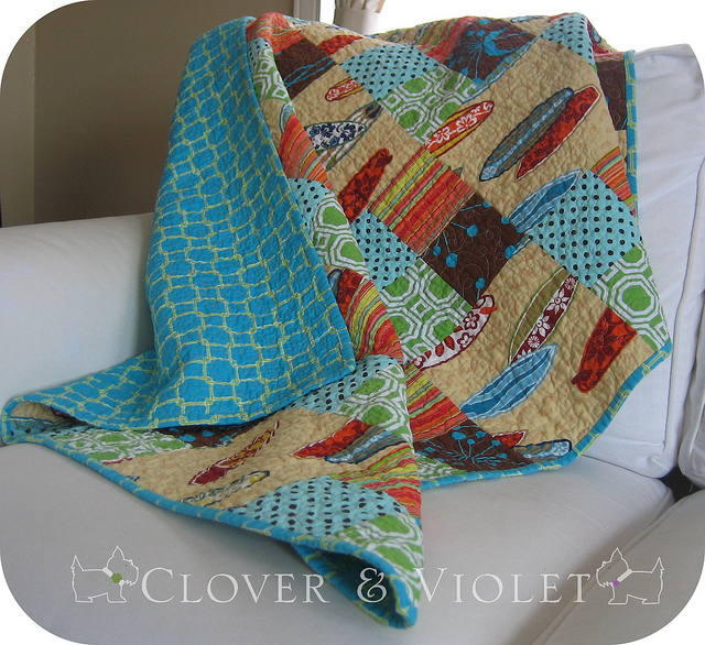 Take-Along Quilt {tutorial}