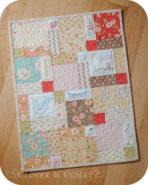 Stash Project: Doll Quilt Swap 11