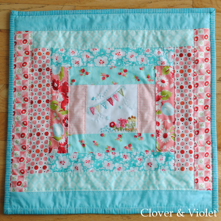 Trying Hand Quilting