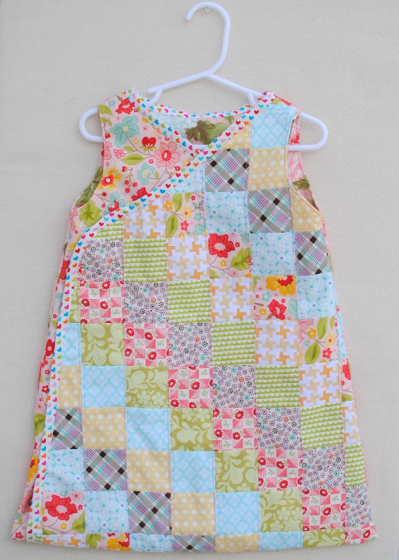 Patchwork Sleeping Sack {All Finished}