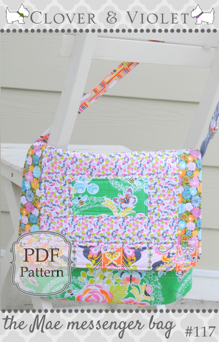 The Mae Messenger Bag {Pattern Release}