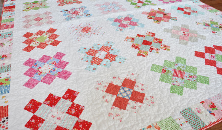 Granny Square Quilt Is Finished