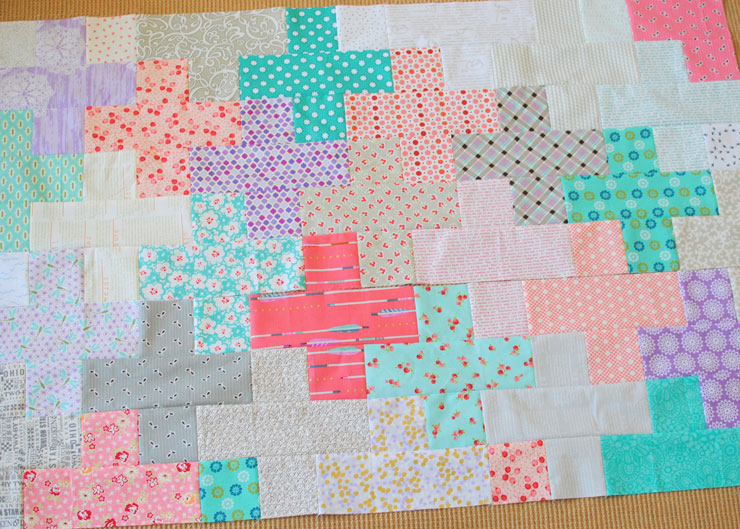Lydia’s Plus Quilt {Making the Top}