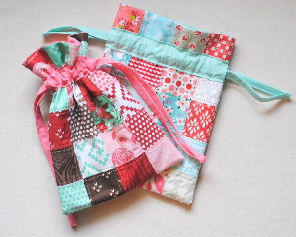 French Romantic Drawstring Bag
