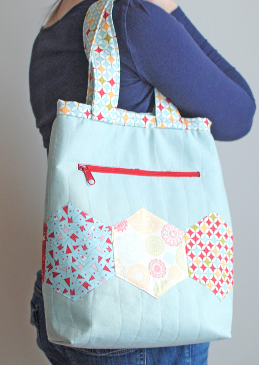 the Pepper tote {Free Pattern}