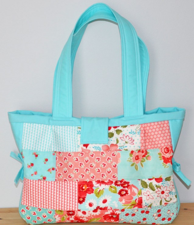 the Louisa bag {Pattern Refresh} - Clover & Violet