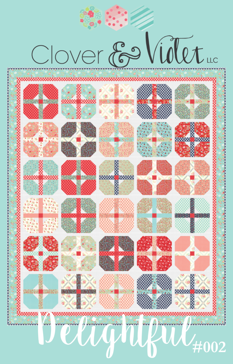 New Delightful Quilt Pattern & Sale