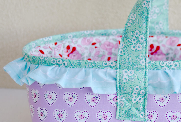 The Rosie Baby Basket & Little Dolly Fabric