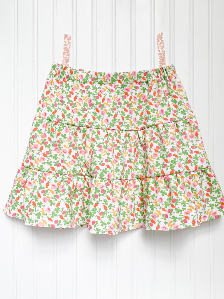 Tiered Girl Skirts for #memademay