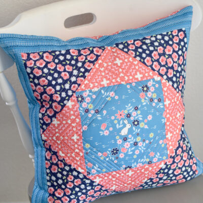 Giant Economy Block Pillow Front